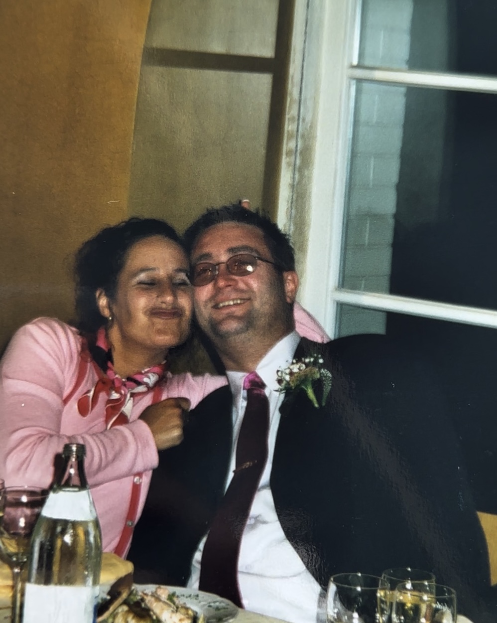 Mama en papa van Charry, de uitbaters van mosselrestaurant De Barakke in Zwevegem
